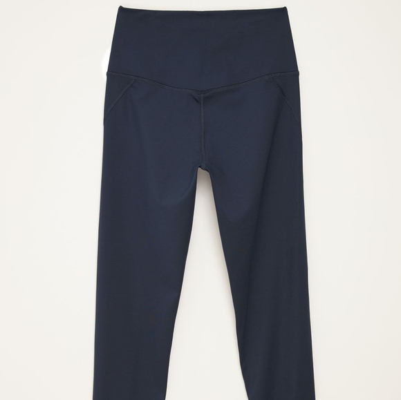 NWT Girlfriend Collective Midnight Blue Compressive High Rise Leggings - Picture 4 of 9